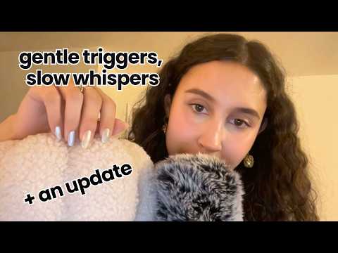 ASMR Gentle 🍂 Autumn Story & Poem Reading To Fall Asleep (Mouth Sounds, Hand Movements, Fluffy Mic)🍂