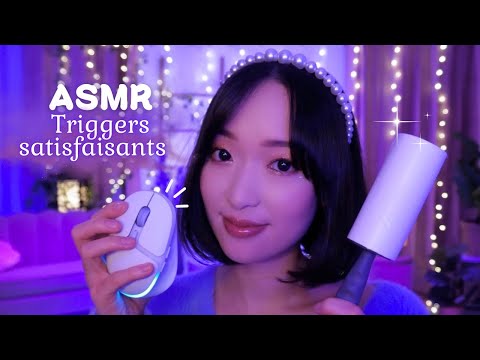 ASMR ✨15 triggers inattendus et satisfaisants 😍 (objets randoms trouvés chez moi)