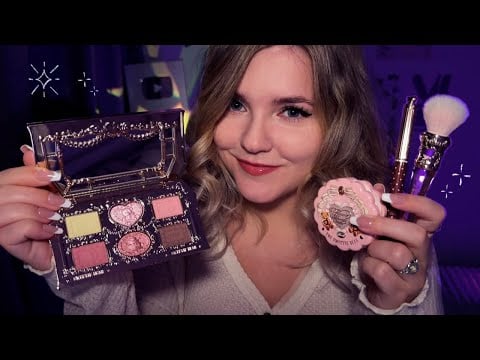АСМР МАКИЯЖ Косметикой FLOWER KNOWS Для Тебя 💄