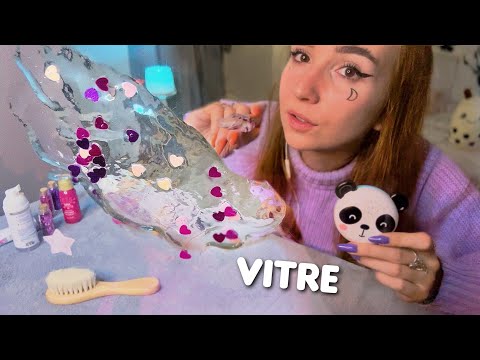 ASMR: Soin du visage avec la VITRE 🌸