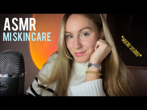 ASMR - CHARLA NOCTURNA🌙 TE CUENTO TODO SOBRE MI SKIN CARE -