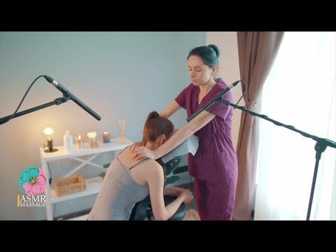 Quiet ASMR Chair Massage Therapy