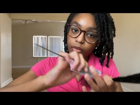 ASMR Teaching You Southern Hospitality & Braiding Your Hair