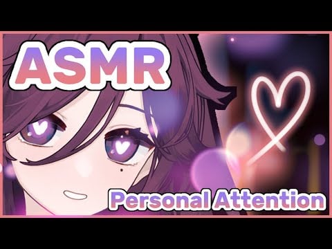 [ASMR] Trimming Your Bangs - Scissors, Brushing, Personal Attention