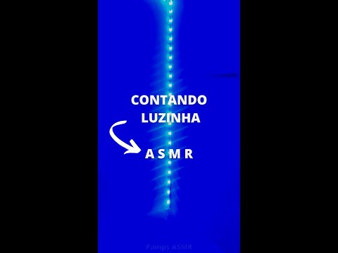 ASMR - Contando luzinhas para você cair em sono profundo #shorts