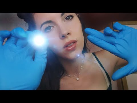 ASMR Close Your Eyes! Follow My Instructions Whispered at 100% Sensitivity (Cranial Nerve Exam)