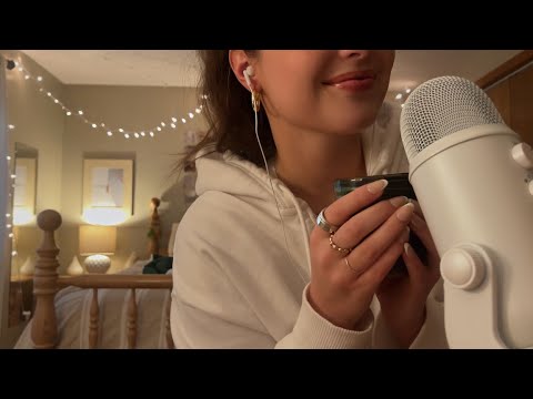 ASMR | did i say your favorite TV SHOW?? (up-close, clicky whispers + hand movements)