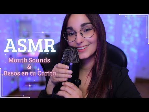 ASMR Besos & Mouth Sounds con ECO en TU CARITA 💤​