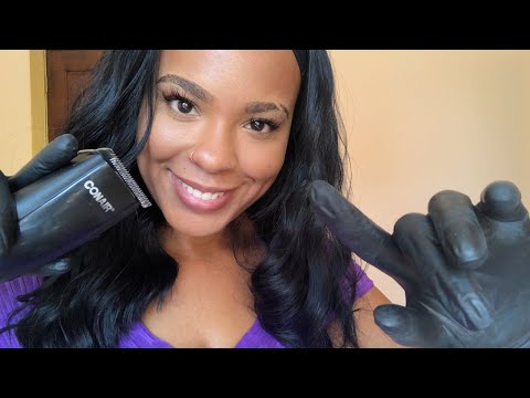 Rude Jamaican Barber Gives a Relaxing Beard Treatment - ASMR Personal Attention + Accent