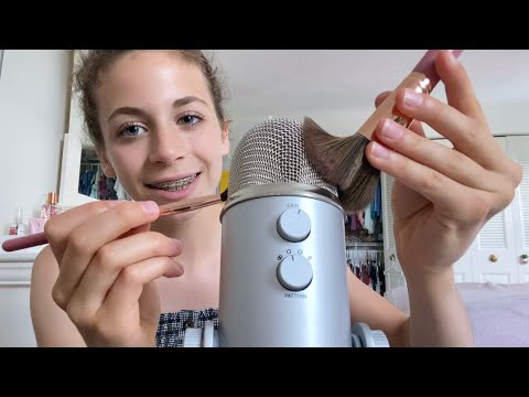 ASMR brushing the mic! 🎤