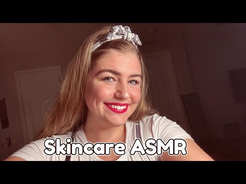 Doing My Skincare Routine On You ! ♡ ASMR