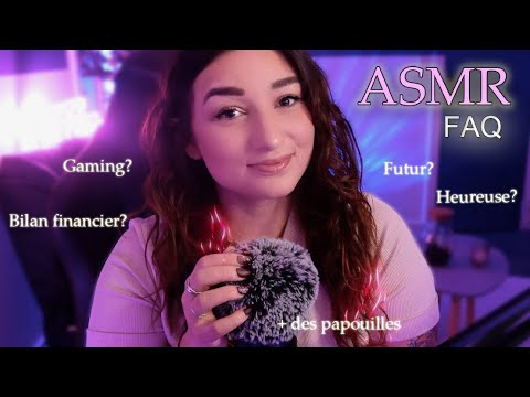 ASMR FRANCAIS : FAQ JE RÉPOND À TOUTES VOS QUESTIONS 😁