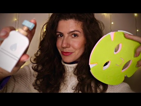 ASMR | FAZENDO SUA SKINCARE 🧼COM ÍTENS DE MADEIRA 🪵