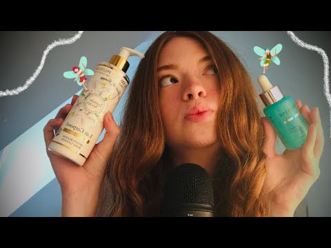 ~ ASMR ~ Multiple triggers/déclencheurs 🧚🏻‍♂️ (wood and glass tapping, mouth sounds and more)