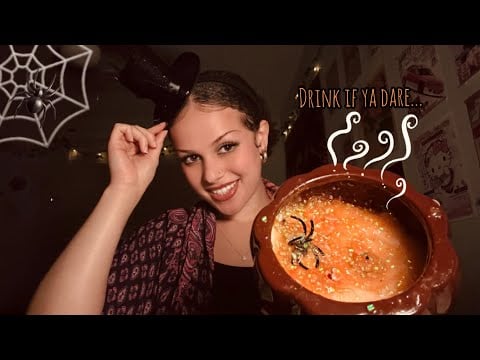 Roleplay ASMR | Voodoo woman gives you a mysterious potion… 🧪🧙🏽‍♀️🎃