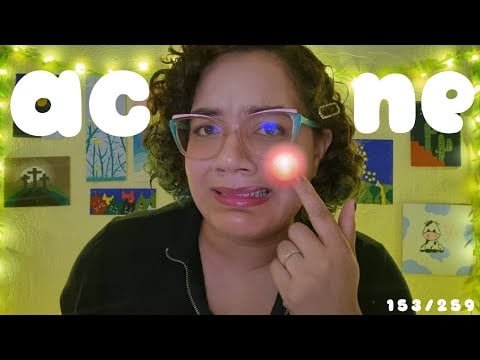 ASMR para quem TEM ACNES 😭❤️‍🩹