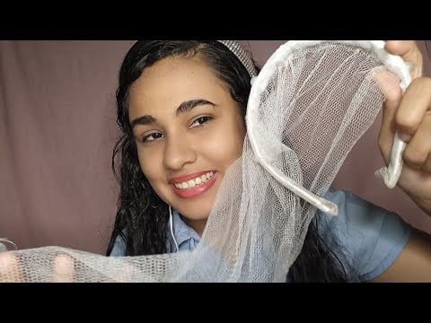 ASMR ROLEPLAY MAQUIANDO VOCÊ NOIVA 👰‍♀️