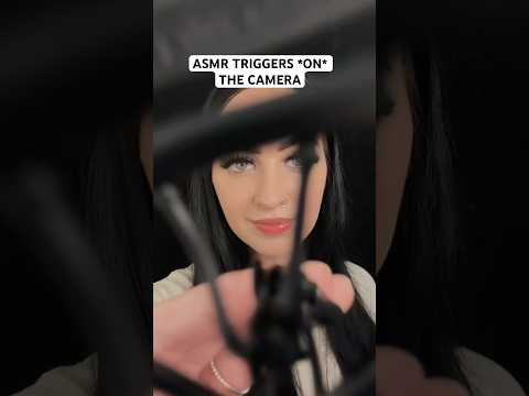 [ASMR] Trigger Assortment Directly ON The Camera 📸 #asmr #asmrvideos #visualtingle