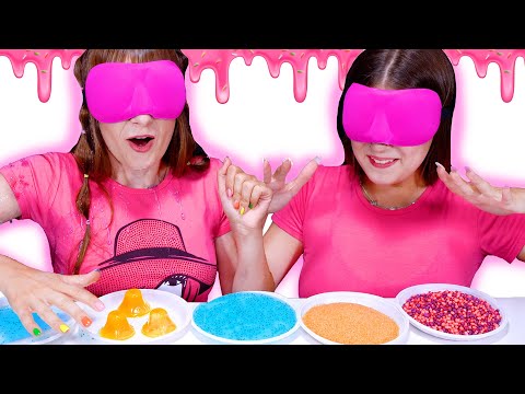 ASMR Choose Food With Closed Eyes By LiLiBu | Part 2