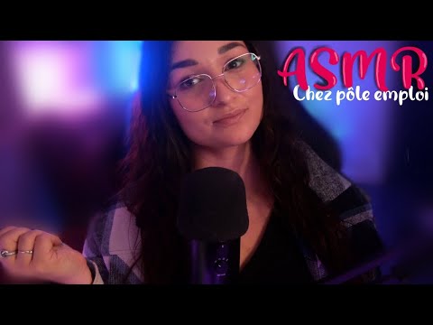 ASMR FRANÇAIS : ROLEPLAY TA CONSEILLÈRE PÔLE EMPLOI 🤓
