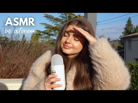 ASMR - EN EXTÉRIEUR POUR LA PREMIÈRE FOIS !
