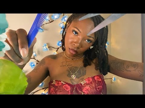 ASMR| Loving, Caring Bestie Cuts Your Hair 💇🏽‍♀️❤️😍