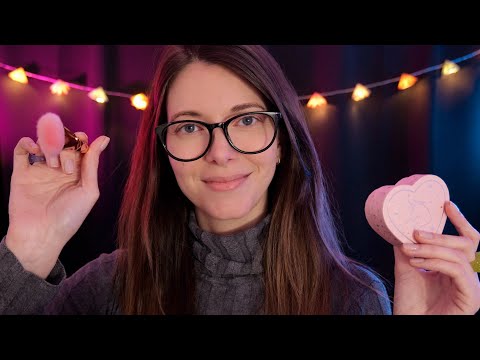 ASMR | Te maquillo con MOUTH SOUNDS | relajante | Love ASMR en español