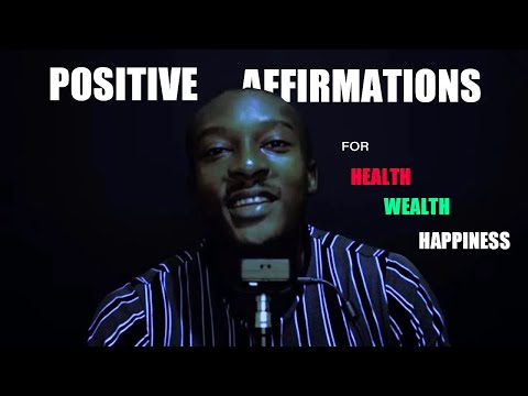 ASMR 12 Hours Of Whispered Positive Affirmations For Health, Wealth & Happiness