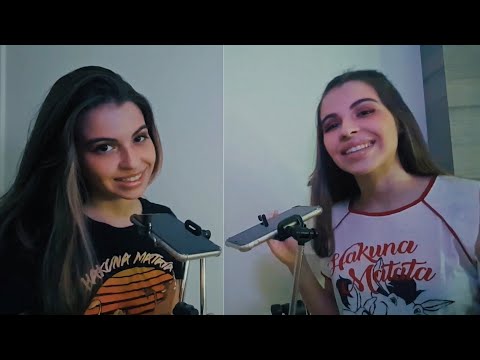 ASMR GÊMEAS FAZENDO VOCÊ DORMIR