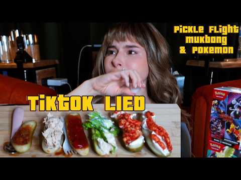 I Tried 6 VIRAL TikTok Pickles… Then Settled a Pokémon Bundle Battle! 🥒🎴