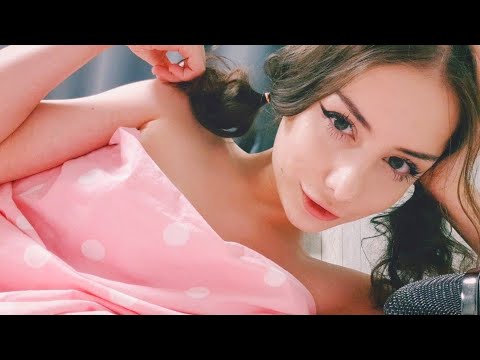 ❤🥵I'm in your bed/Я В ТВОЕЙ КРОВАТКЕ🥵❤mouth sounds👄wet sounds💦personal attention😍 АСМР/ASMR❤🥵❤влажно