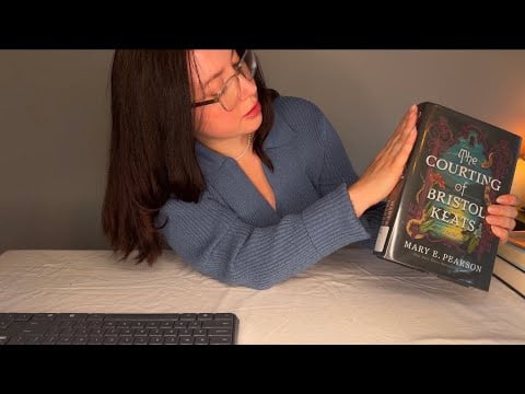 old school ASMR | library checkout roleplay 📖☕️🪾🕯️🏫 (thorough book inspection) 