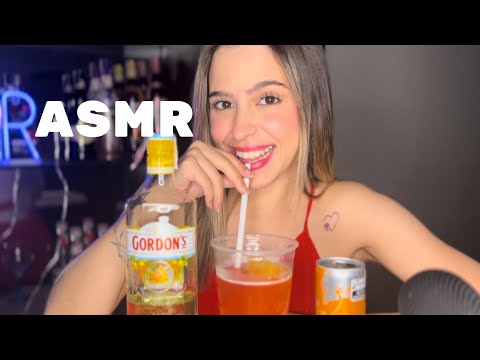 ASMR FAZENDO MEU DRINK FAVORITO PRA VOCÊS 🩷