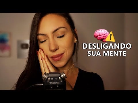 ASMR SUSSURROS PARA DESLIGAR SUA MENTE (Toques na Tela Extremamente Relaxante)