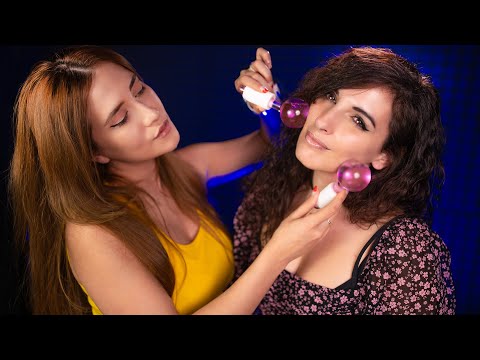 ASMR EN VIVO con mi amiga para una relajación total | ASMR Español | Asmr with Sasha