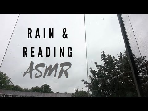[Korean ASMR] ☔Rain & Reading "The Princess & the Pea" 📖