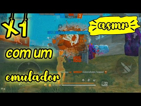 ASMR FF - SONS DE BOCA EM CAMADAS / X1 COM UM EMULADOR 🤡