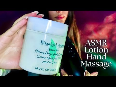 ASMR Lotion Hand Massage🧴🌿(minimal talking)
