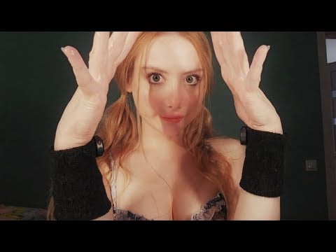 Massage oil ASMR массаж с маслом асмр АСМР влажно 