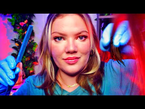 ASMR Detailed and Realistic Scalp Check, Head Massage, Treatment, Humming, Personal Attention RP