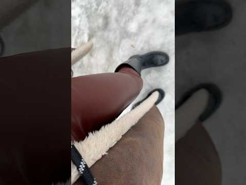 ASMR mit veganer Lederhose und meinen schwarzen Stiefeln. 😍