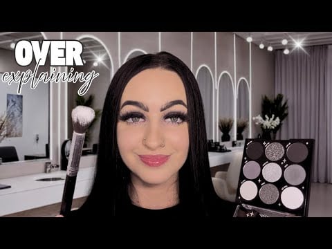 [ASMR] Doing Your Eye Makeup + Over Explaining | Soft Spoken