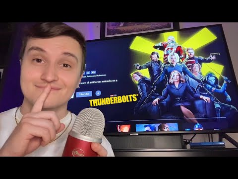 ASMR | Watch A Movie With Me 🍿📀 (Marvel’s Thunderbolts)