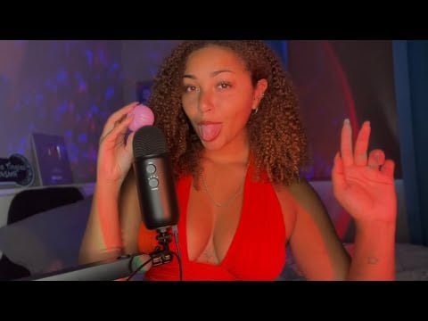 The CLICKIEST ASMR For Amazing Sleep 💕🍑(Sticky, Squishy Whispers & Mouth Sounds) 💤