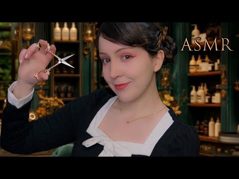 ⭐ASMR Peluquería ANTIGUA 🧡[Sub] Corte de Cabello, Lavado, Atención Personal