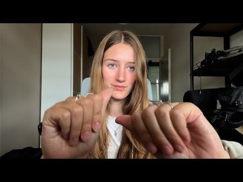 ASMR 5 min facial massage! (Foam sounds, hand sounds)