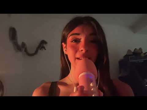 ASMR| susurros de medianoche, me puse sentimental| motivación 