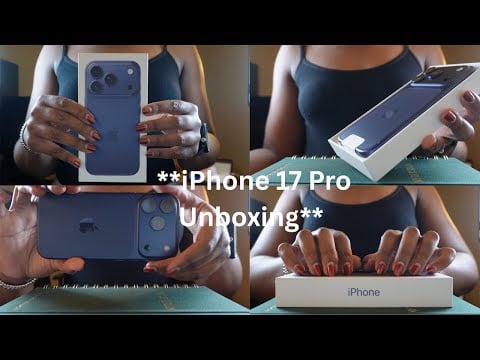 iPhone 17 Pro Unboxing *ASMR*