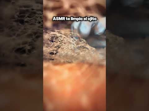 ASMR te limpio el ojito porque está bien infectado #asmr #relax #tingles #roleplay