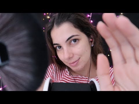 ASMR TUC TUC, SHHH, SK SK E HAND MOVEMENTS